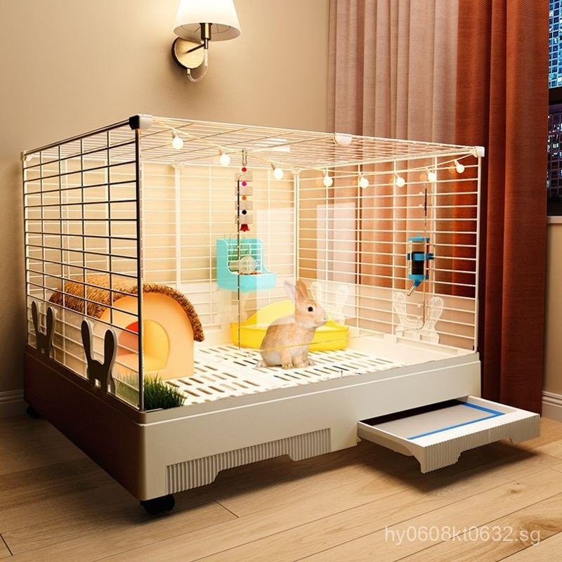 Luxury Dedicated Cage Viewing New Transparent Household Rabbit Large ...