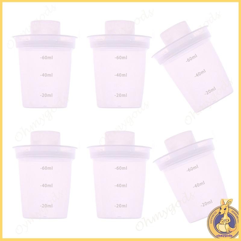 OMG* 6 Pieces Baby Milk Powder Storage Containers Organiser Box Compact ...