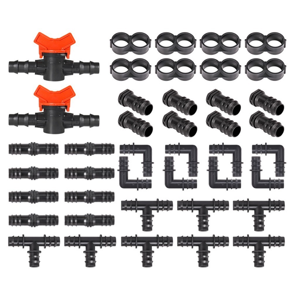 Drip Irrigation Fittings Kit Garden Drip Sprinkler Systems Water Hose ...