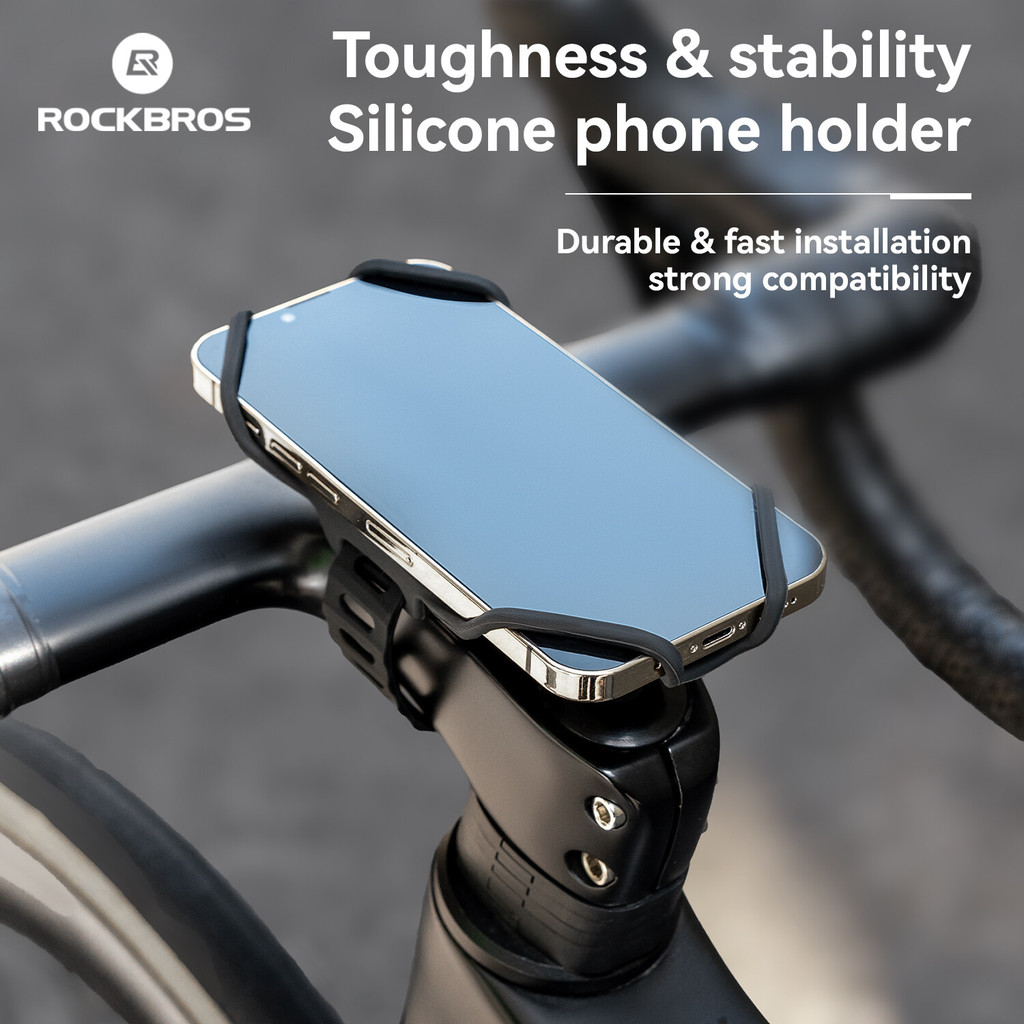 Bicycle Small Clamp Mount & Quick Grip Holder for iPhone 7 (4.7) (sku 52614)