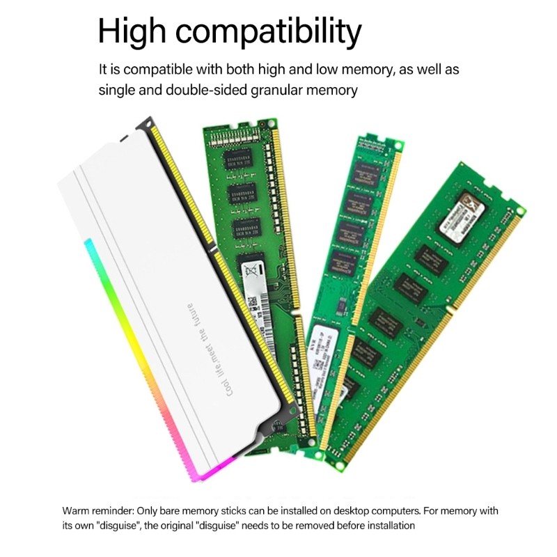 Hi ARGB Memory Cooling Solution Compatibility For DDR4 DDR5 DIY ...