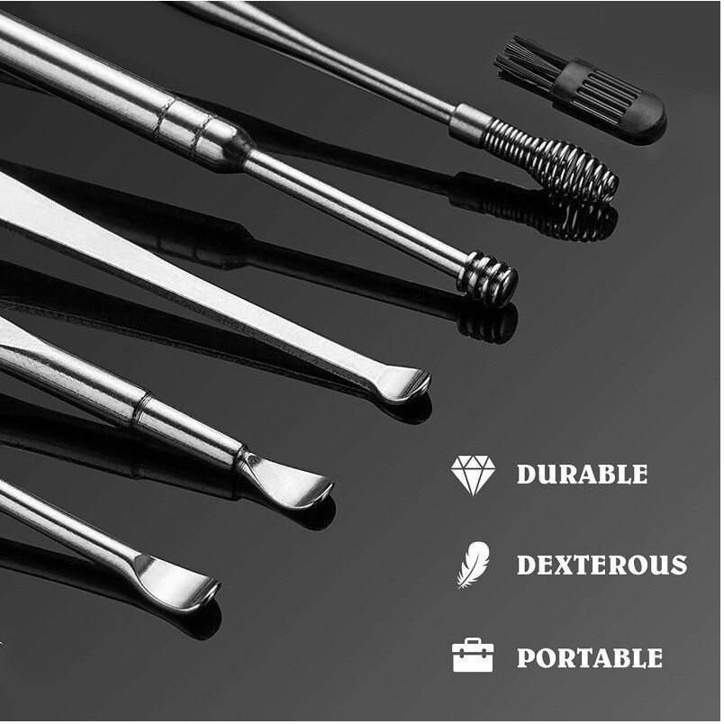 Popmaker Shop Korek Kuping Stainless Aman Higienis - Gambar 2
