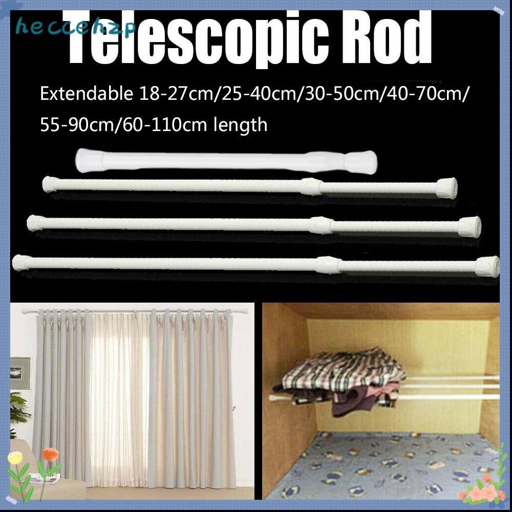 HECCEHZP Curtain Telescopic Pole Adjustable Loaded Hanger Spring Load ...