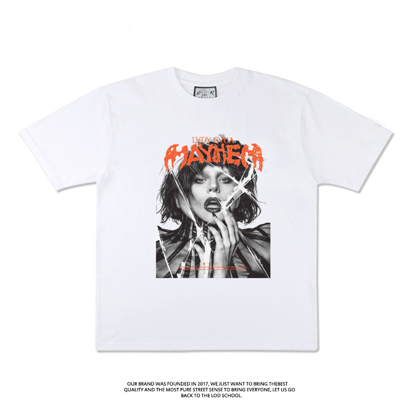 asami様Lady Gaga Tシャツ Singapore XLとキーホルダー - メルカリ