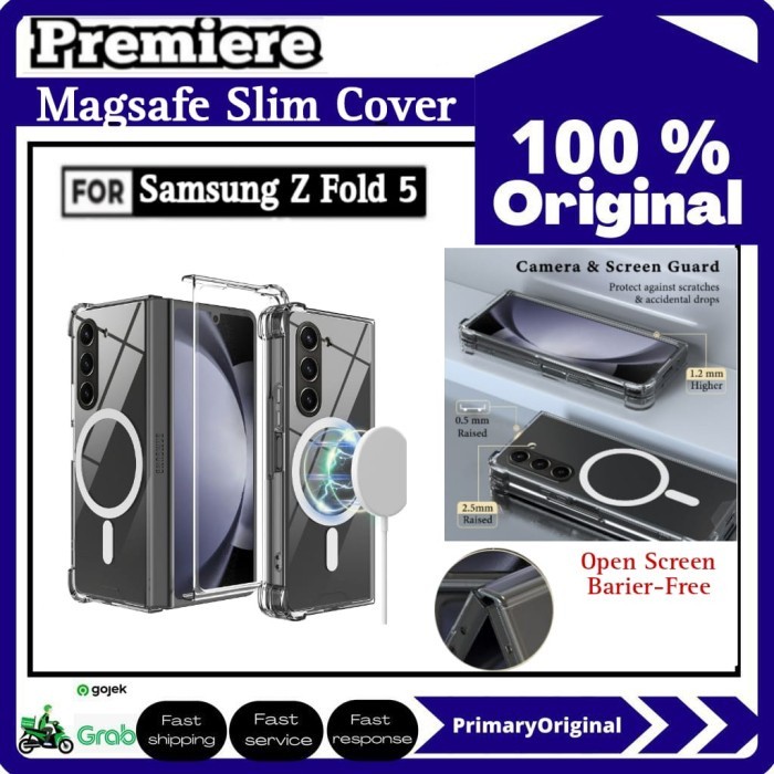 Case Samsung Galaxy Z Fold 5 Fold5 Clear Magsafe Slim Cover