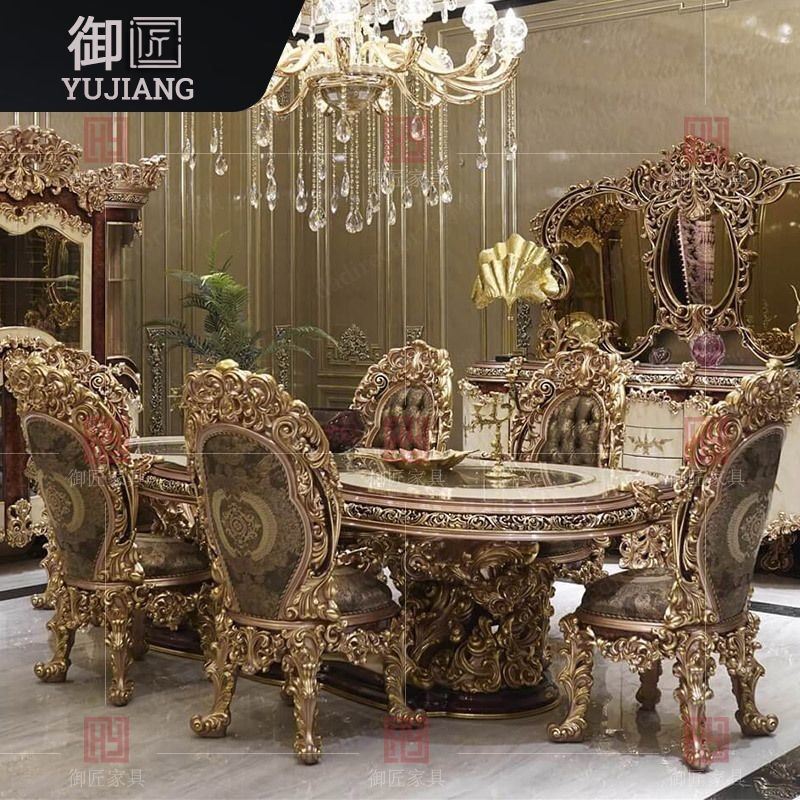 Inquiry Table European-Style Solid Wood Dining Table French Court ...