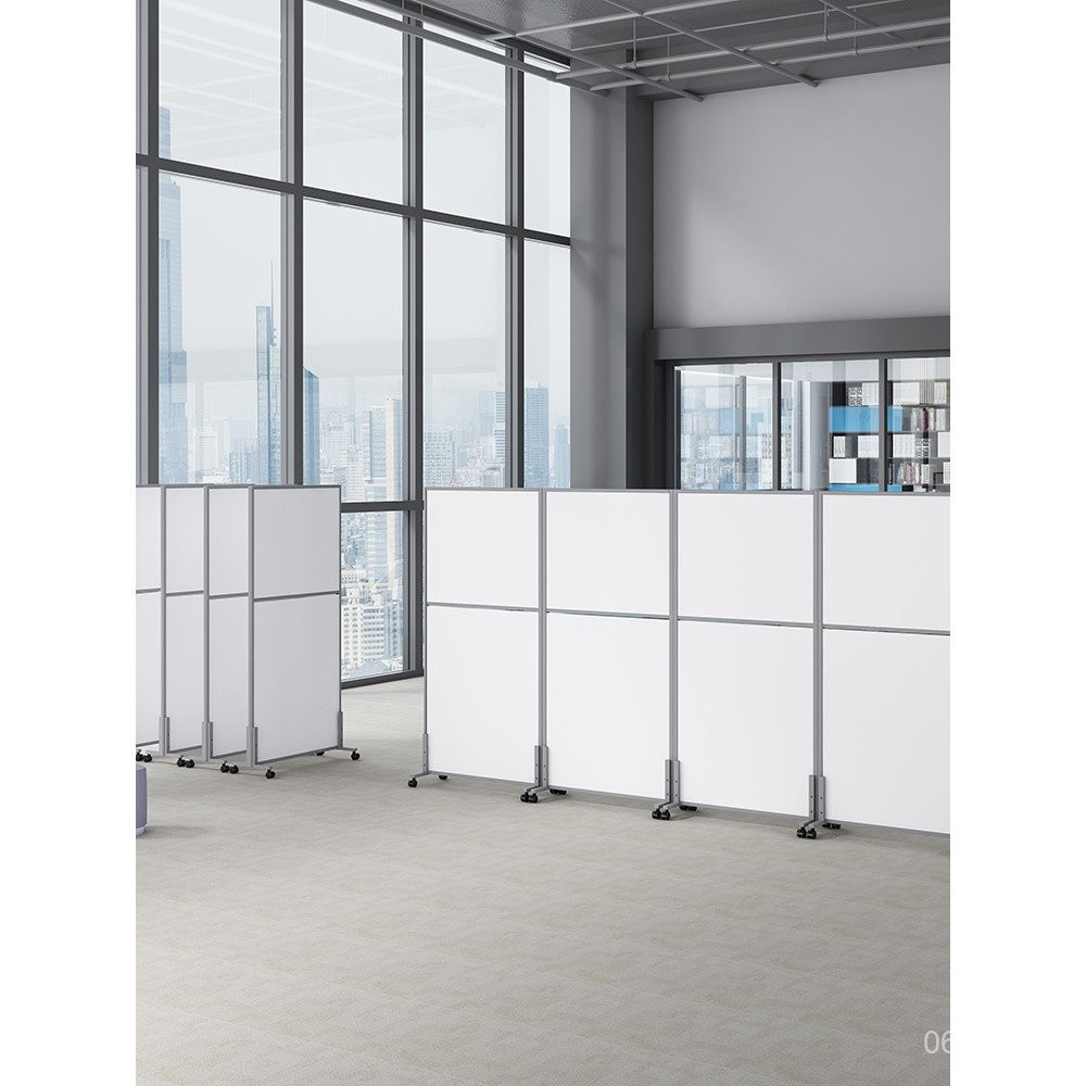 Office Movable Partition Screen Desk Divider Company Entry Modern ...
