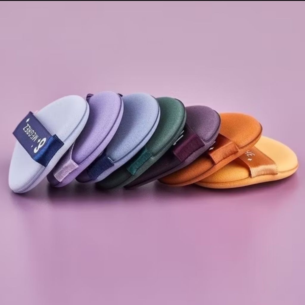 1PCS Spons Puff Cushion Bedak Tabur Busa Foundation Sponge Make Up Beauty Blender Powder Spon Mini Makeup A011 - Gambar 3