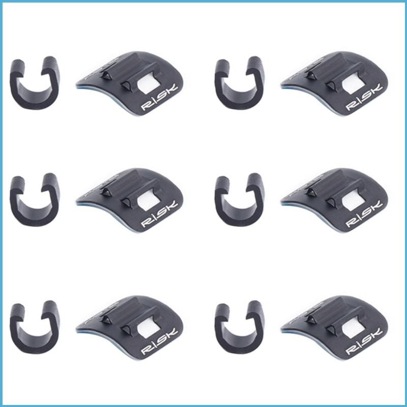 EZR 6Pcs MTB Bike C Clips Housing Hose Guide Clamps for Brake ...