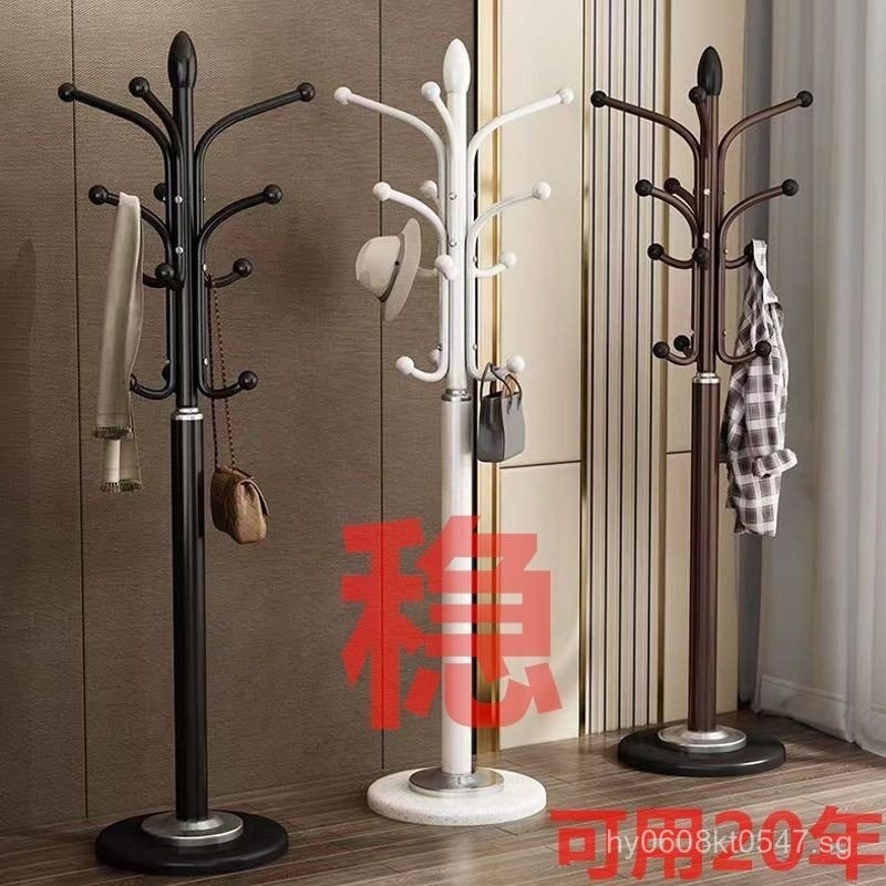 Light Luxury Marble Floor-Standing Living Room Bag Rack Iron Art ...