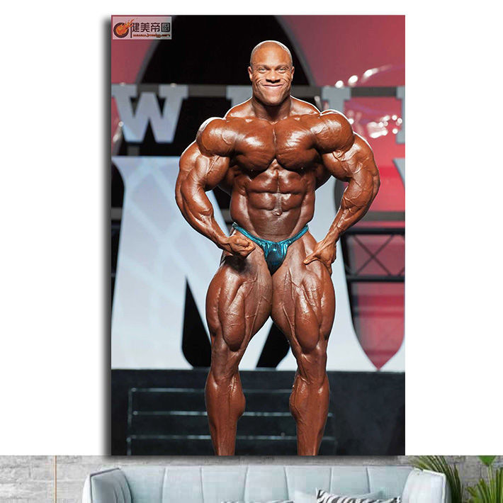 Gym Picture Fitness Muscle Inspirational Poster Abs Bodybuilding Vest ...