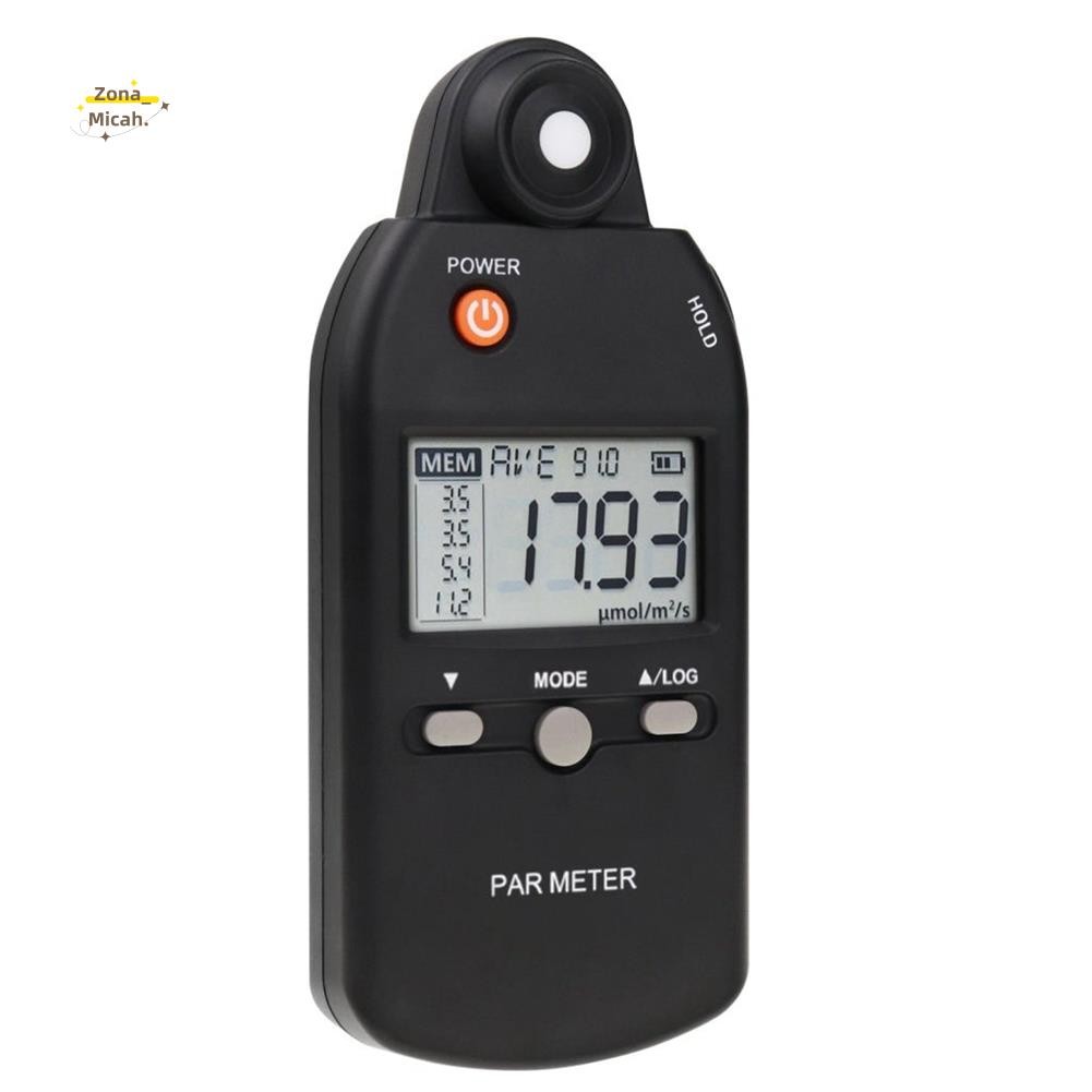 PAR Meter Illuminance Meter PPFD Quantum Sensor Full-Spectrum Record ...