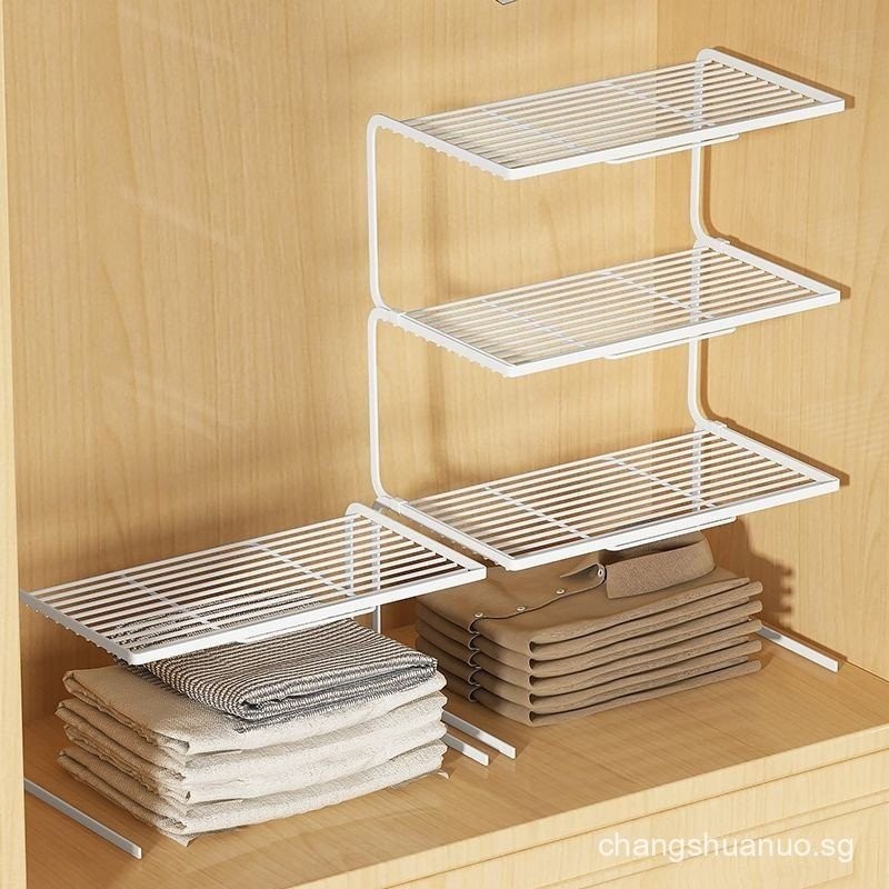 Wardrobe Divider, Wardrobe Partition, Layered Storage Rack Renovation ...