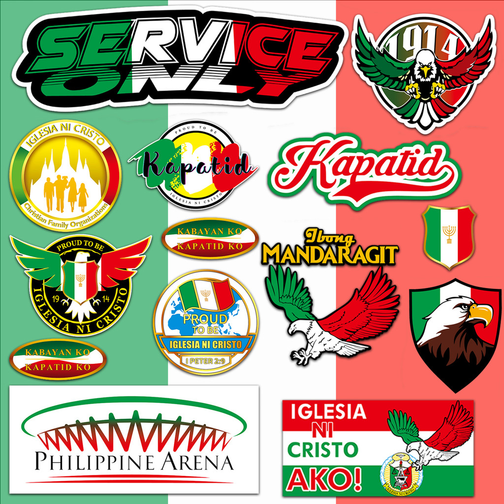 INC Stickers SERVICE ONLY - IGLESIA NI CRISTO KAPATID Vinyl Decal for ...
