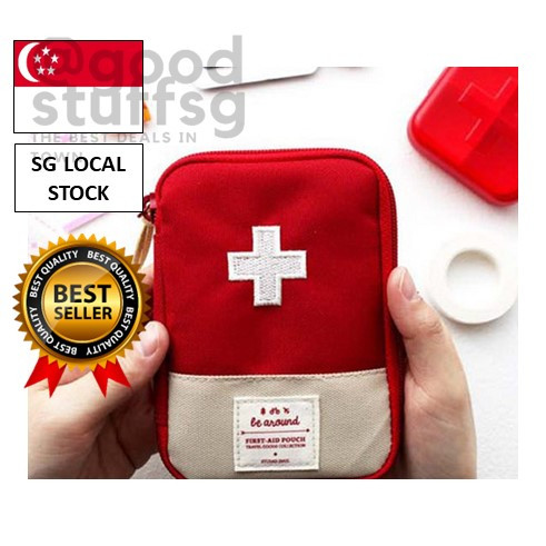[SG FREE ] Cute Mini Portable Medicine Bag First Aid Kit Medical ...