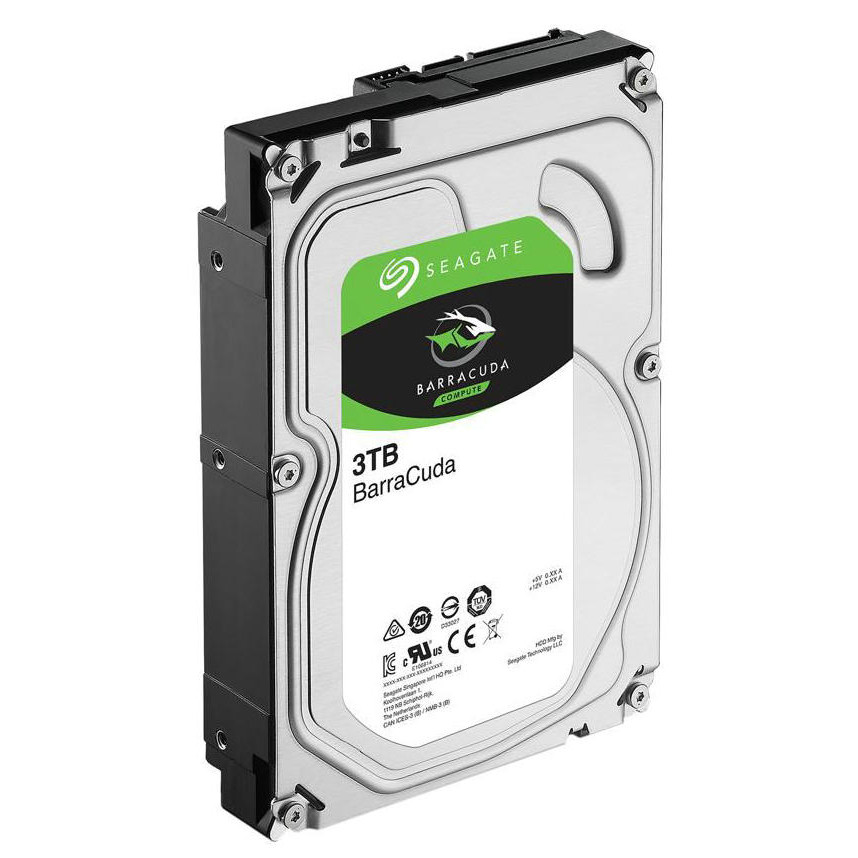 Seagate BarraCuda ST3000DM008 3TB 3.5 HDD 7200 RPM 64MB Cache SATA