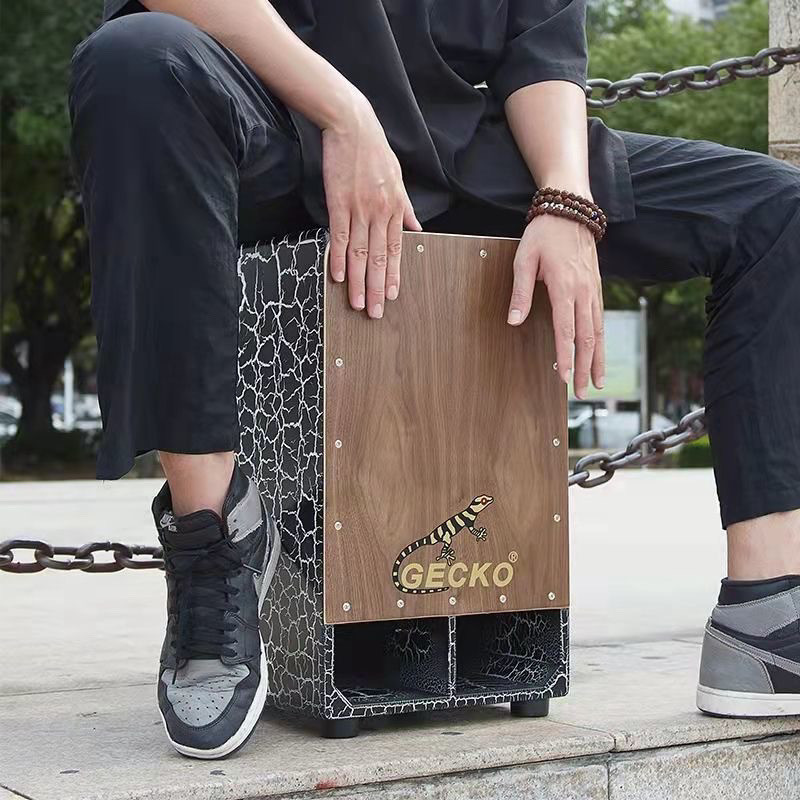 GECKO Cajon Drum Gecko Box Drum Plug-in cajon Cajon Professional ...
