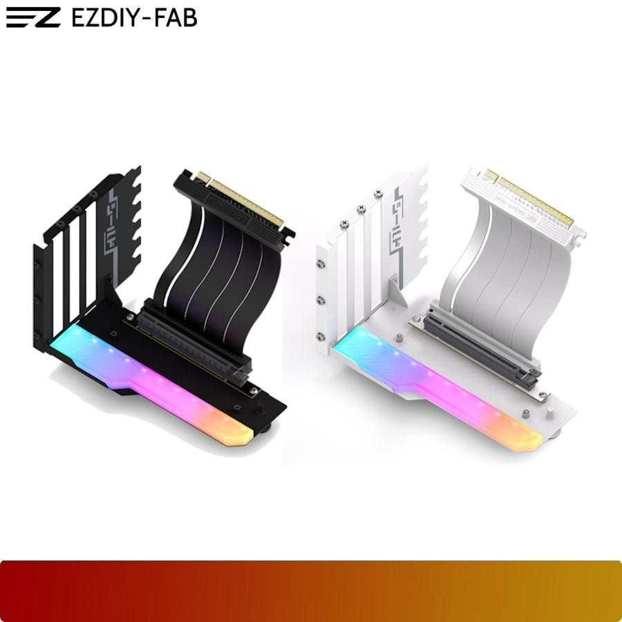 EZDIY-FAB Shirudo ARGB Vertical GPU Mount with High-Speed PCIE 4.0 ...
