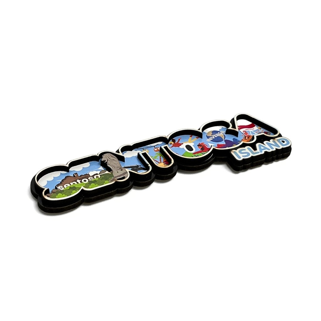 Sentosa Island Refrigerator Magnet Souvenirs, Singapore Souvenirs ...
