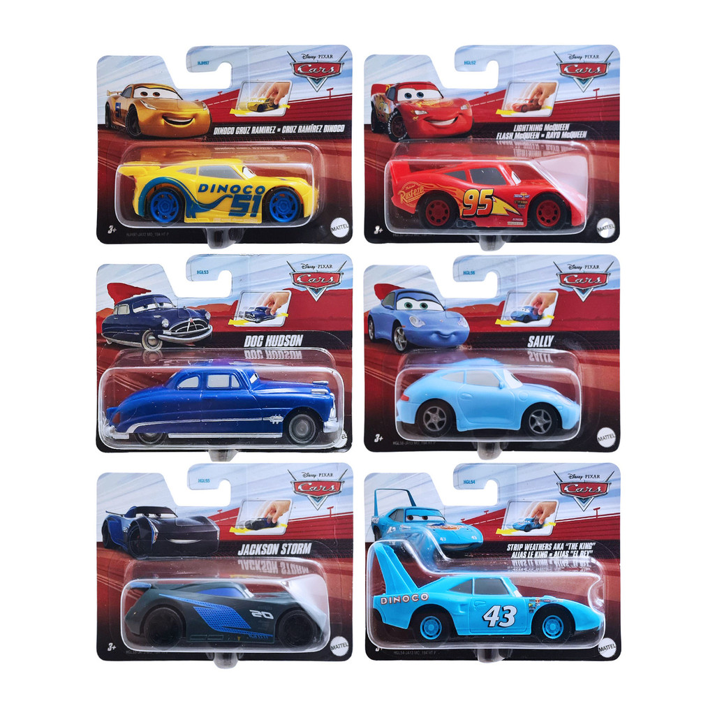 Disney Cars 1:43 Pullback Car Gift Kids Children Toys Pull Back Cars ...