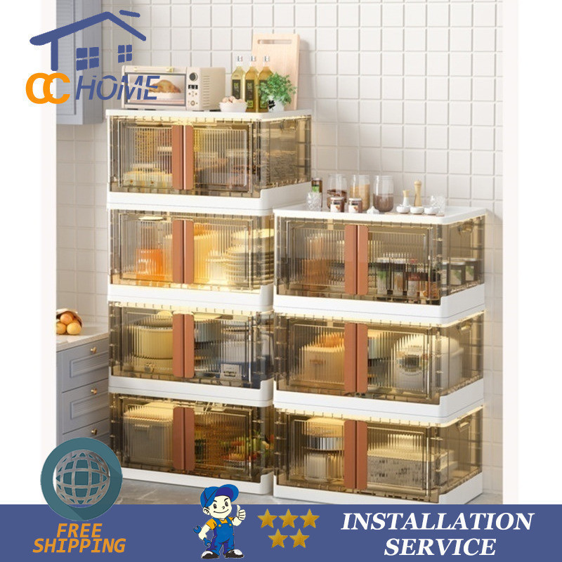 CGS No Installation Kitchen Cabinet Cupboard Sideboard Cabinet Kitchen ...