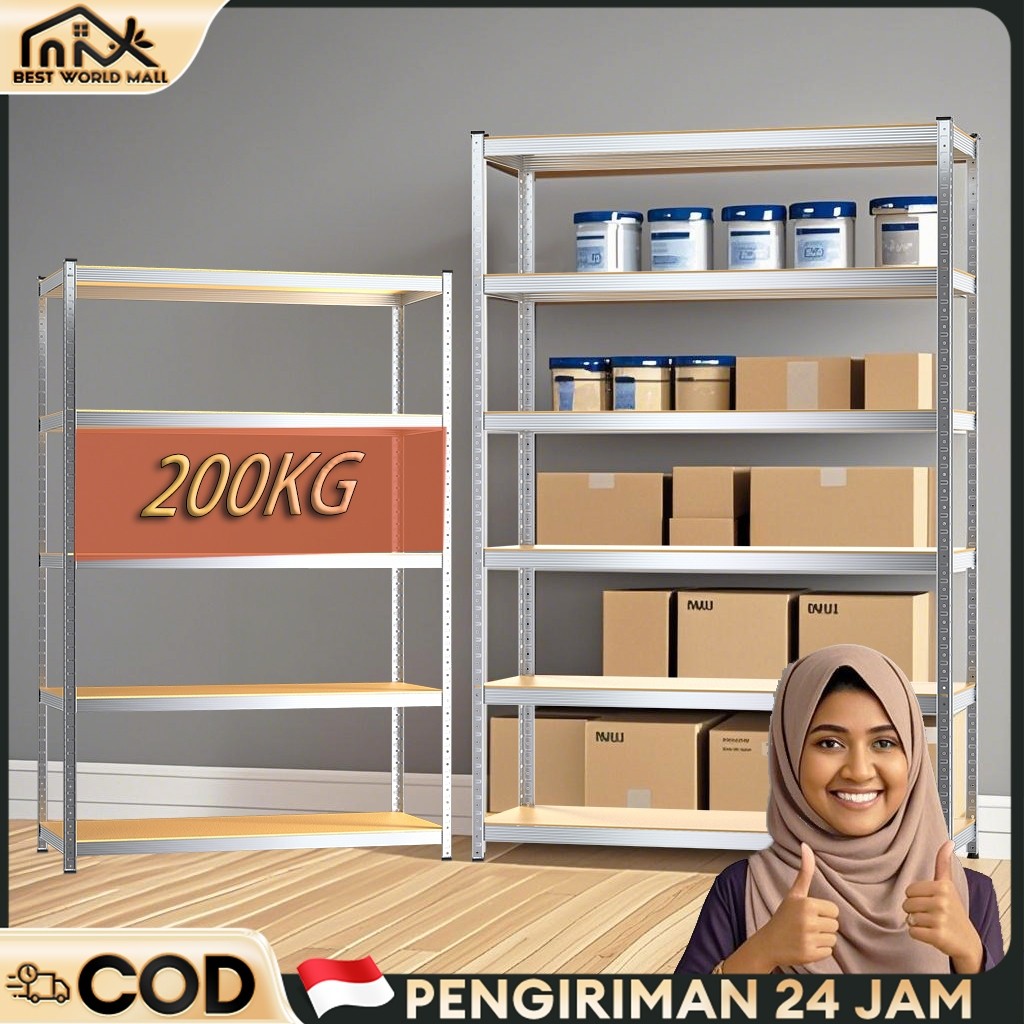 PUJEGANSHOP Stacking Iron Shelves Multi-Purpose Stacking Shelves ...