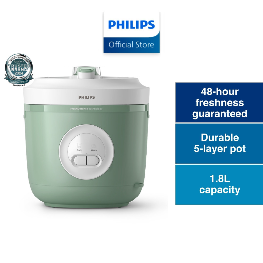 Philips HD3212/32 | Spherical Pot Analog Rice Cooker | 1.8L ...