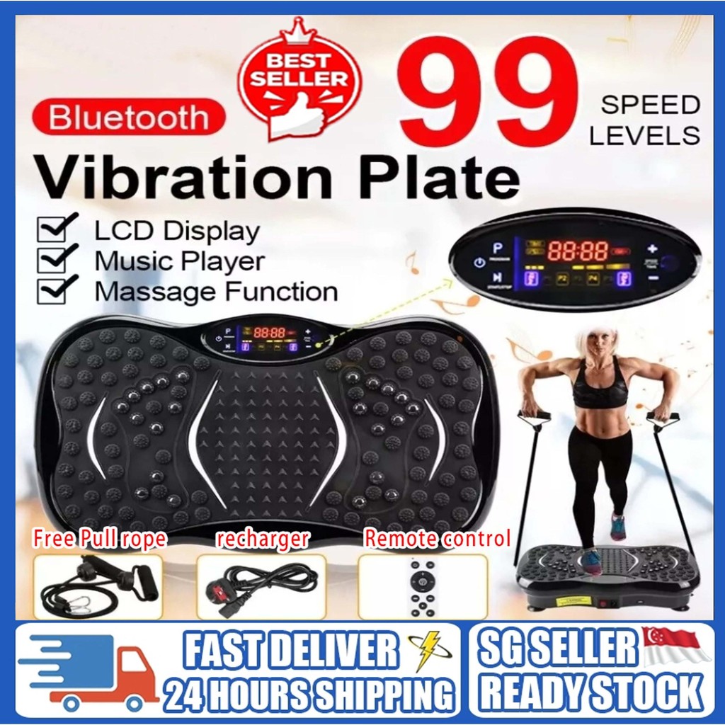 [SG Seller]Body Vibration Slimming Machine Vibration Plate Shaker ...