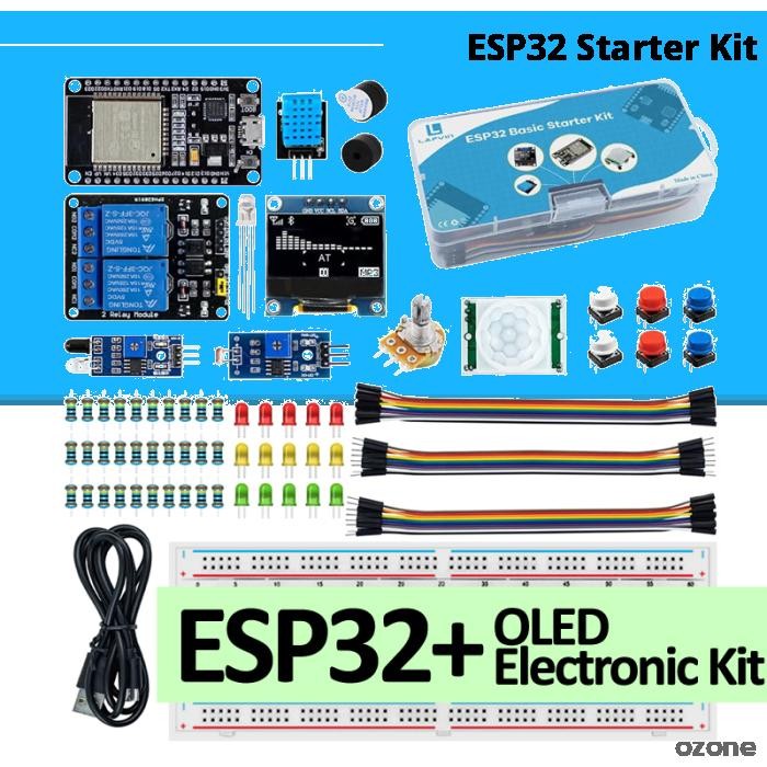 ESP32 Basic Starter Kit for ESP-32S WIFI Development Board for Arduino ...