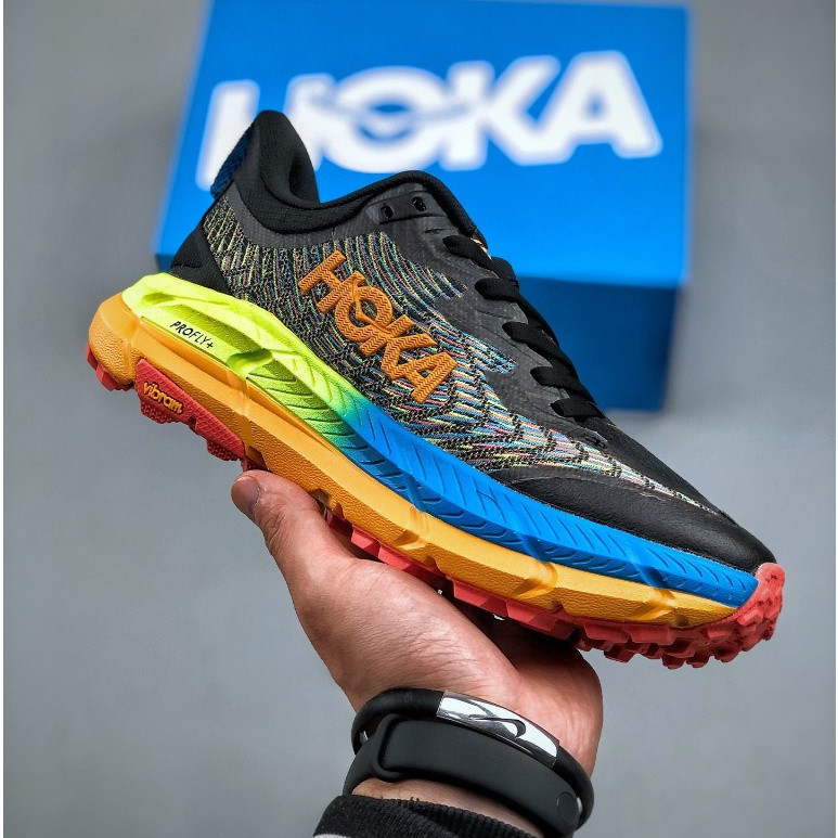HOKA ONE ONE Men's and women's fast Mafate Speed 4 cushioned outdoor ...