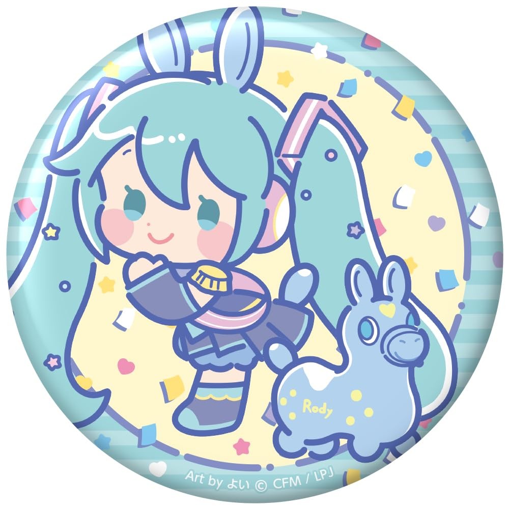 Hatsune Miku x RODY Plush Can Badge Set - A, B, C Versions Available ㅤ ...