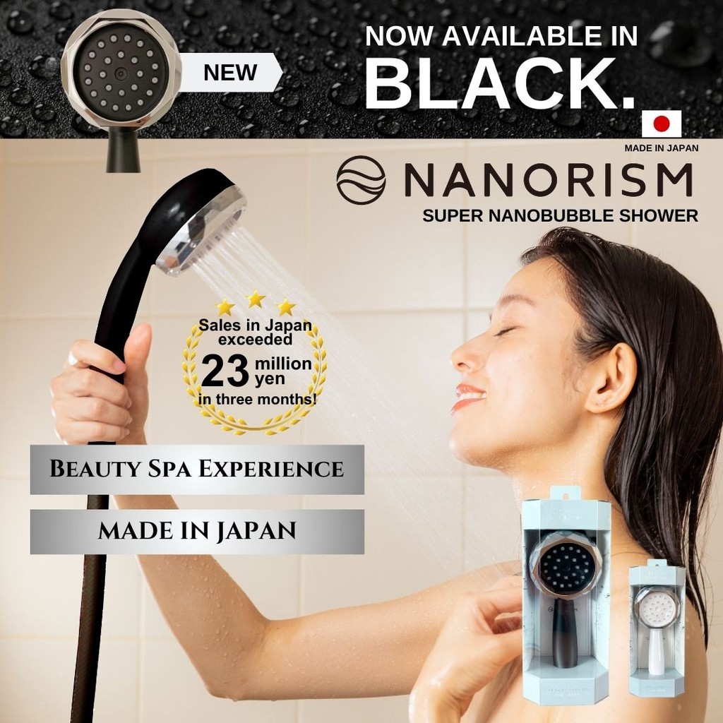 Direct from Japan] NANORISM Nanobubble Showerhead Micro bubble