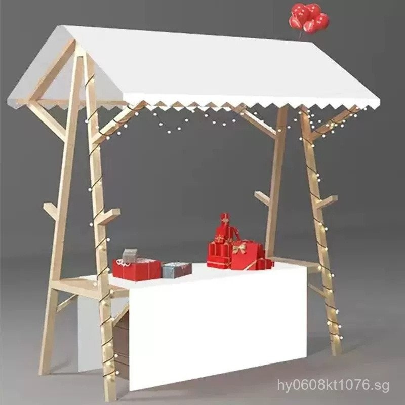 Wooden Shed Frame Market Activity Shelf Xiangwo Mobile Night Market ...