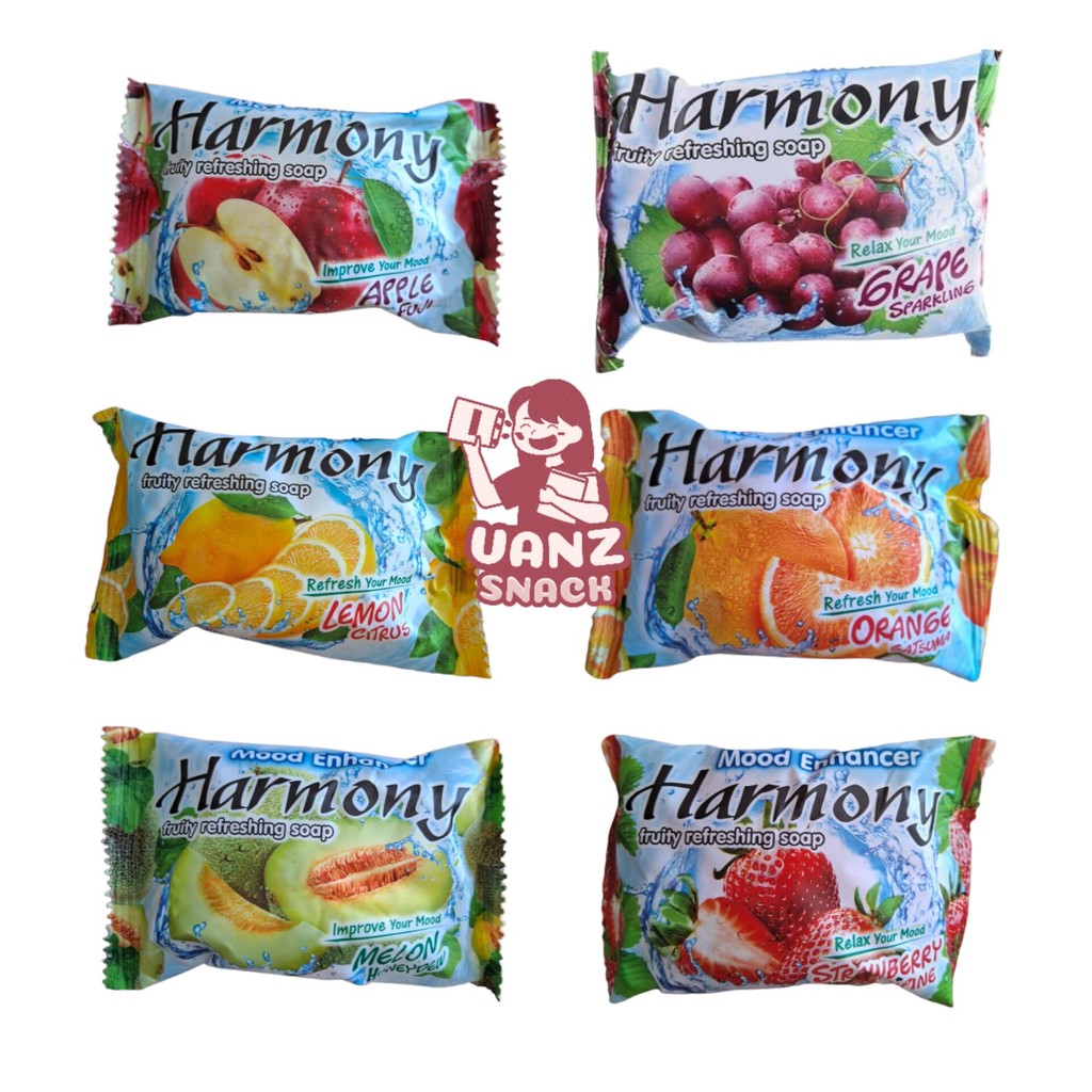 Sabun Harmony Batang Aroma Buah - Netto 70 gr