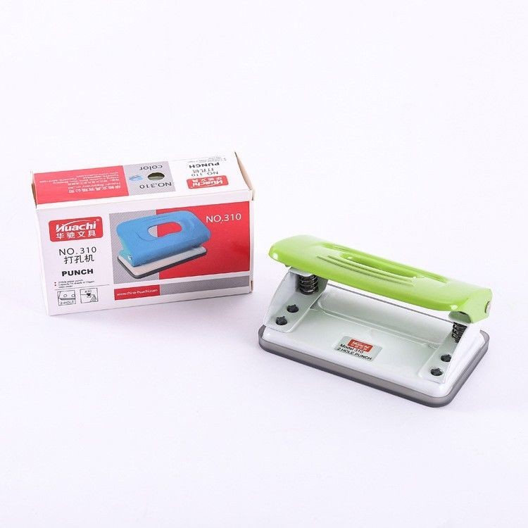 Punching machine 2 hole folder office loose leaf A4 paper round hole ...