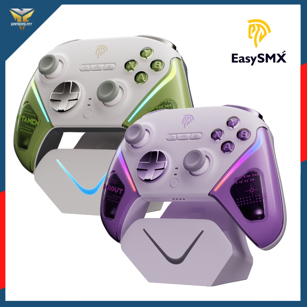 EasySMX D10 1000hz Multi-Platform Wireless Controller with Trigger Lock ...