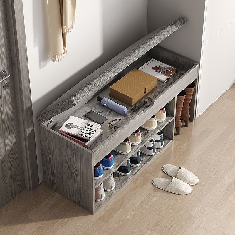 Shoe Changing Bench Shoe Cabinet Seat Bench Integrated Soft Cushion ...