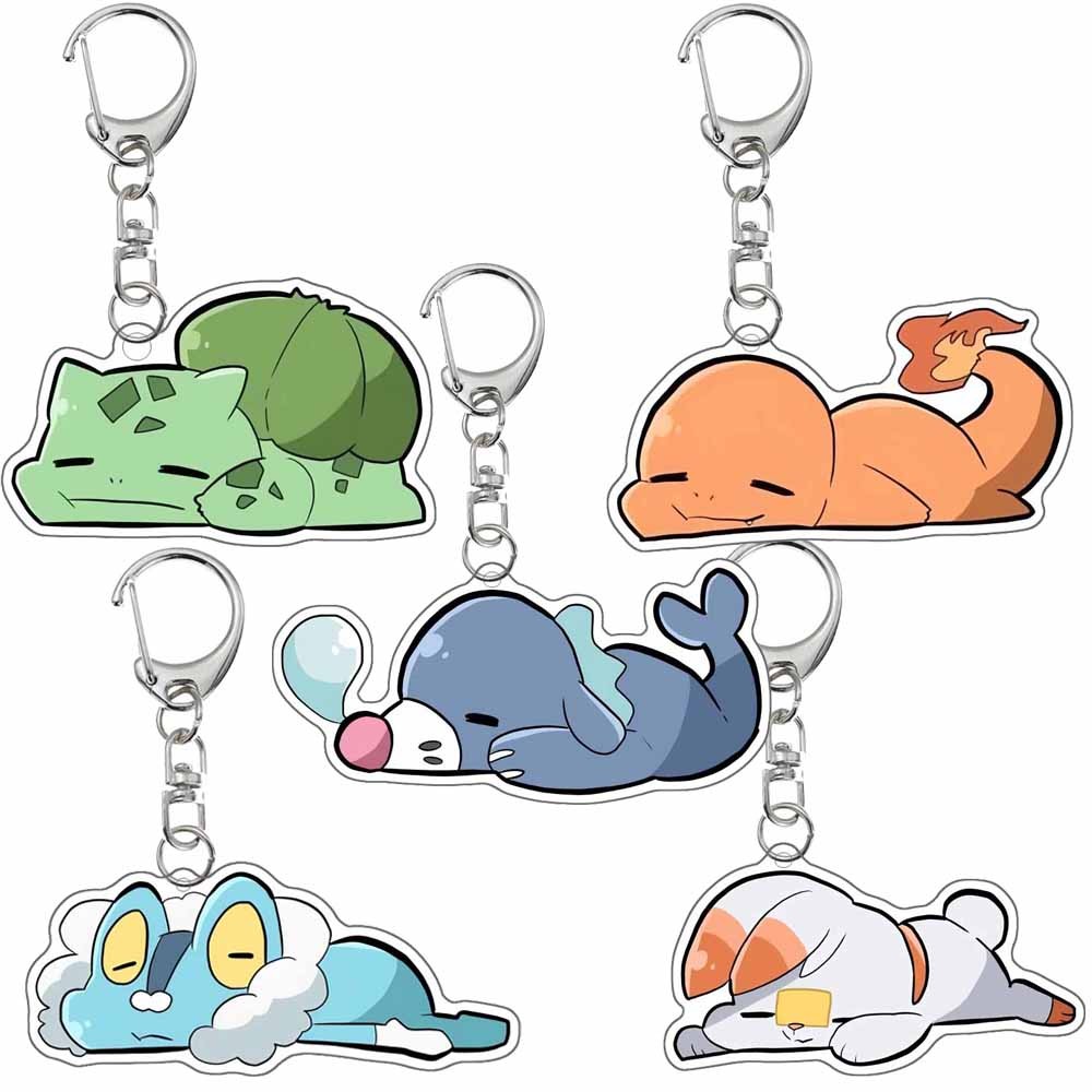 Anime Cartoon Pokemon Bulbasaur Piplup Scorbunny Fennekin Chimchar ...