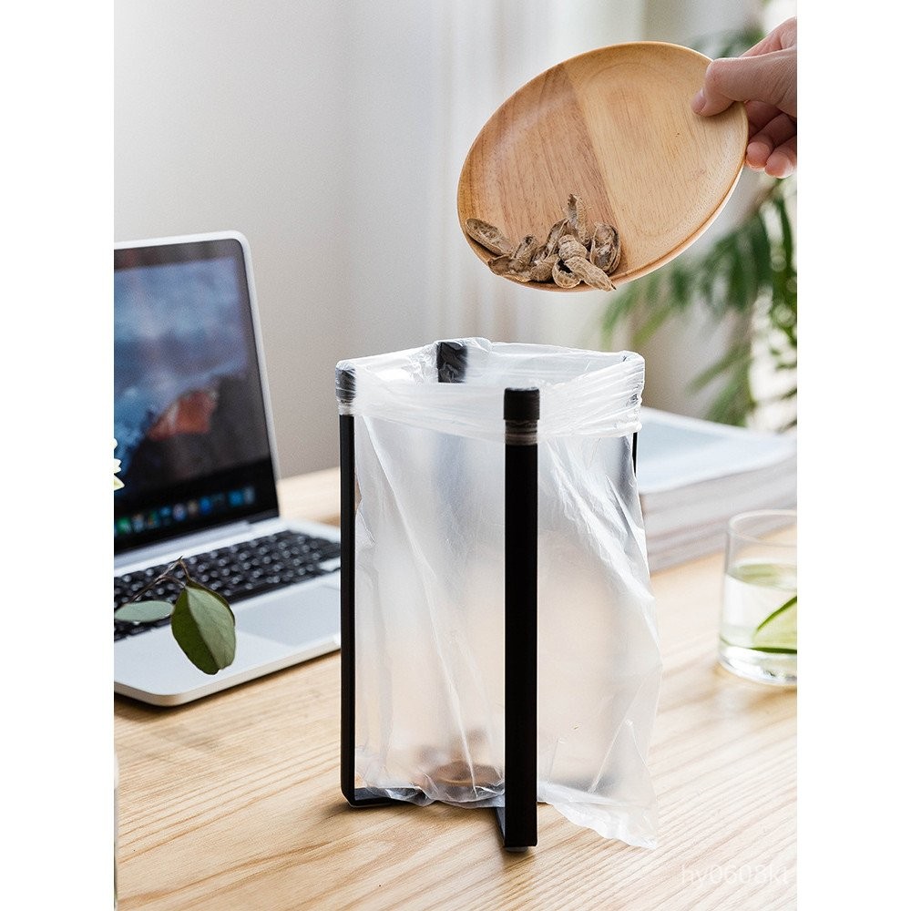 Garbage Bag Iron Art Classification Small Hanging Rack Mini Plastic Bag ...