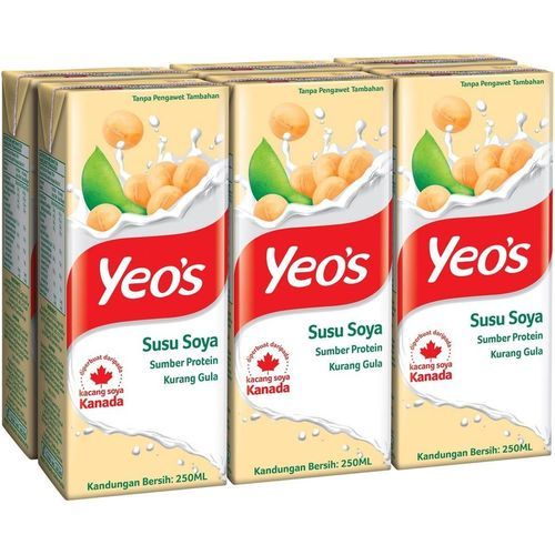 Yeo S Susu Soya 6pcs 250ml Shopee Singapore