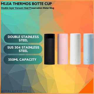 Mijia 350ml Stainless Steel Water Bottle 190g Lightweight Thermos Vacuum  MIni Cup Camping Travel Portable Insulated