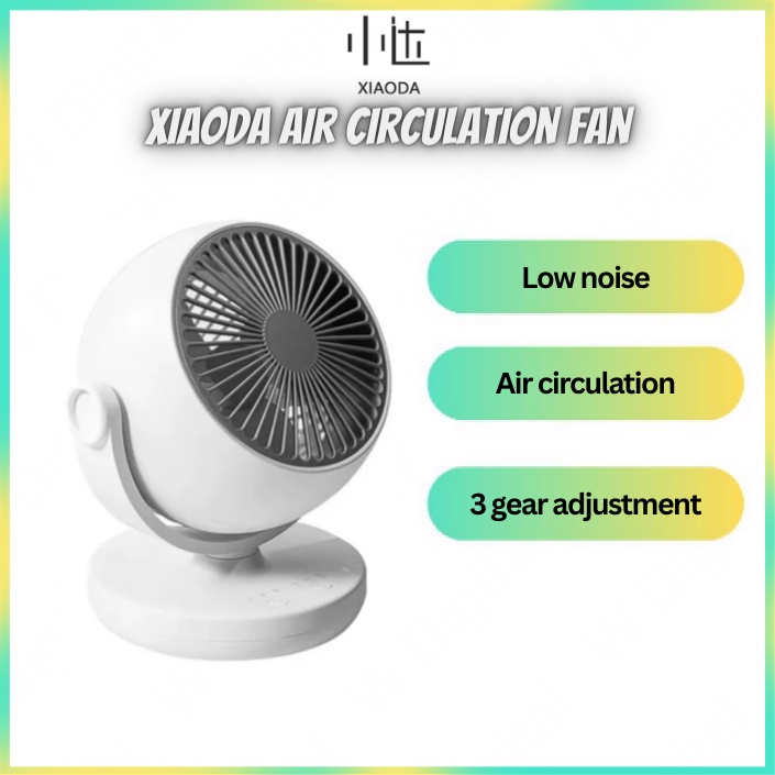 Air Conditioning Fan Portable Air Circulator Fan 3 Gear Adjust Outdoor ...