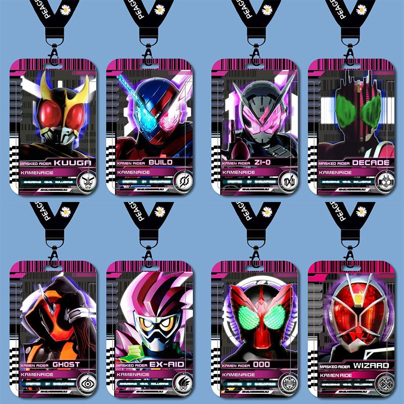 Masked Rider Ryuki Ex-Aid Custom Student ID Card Holder Campus Card ...