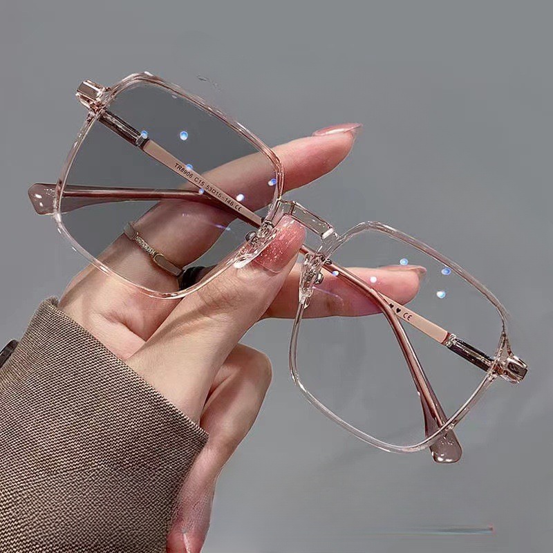 TXOME Lucky Vintage Bling Big Frame Glasses