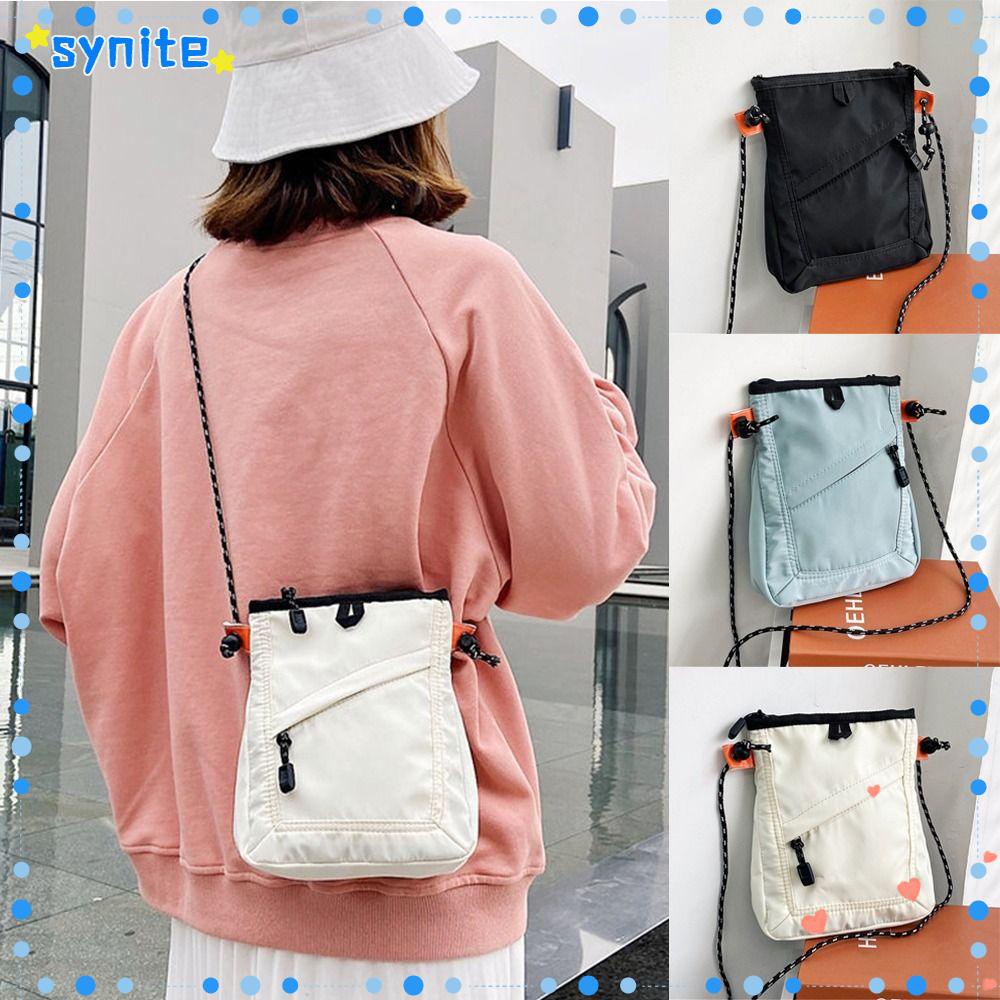 SYNITE Messenger Bag, Waterproof Small Shoulder Bag, Fashion Square