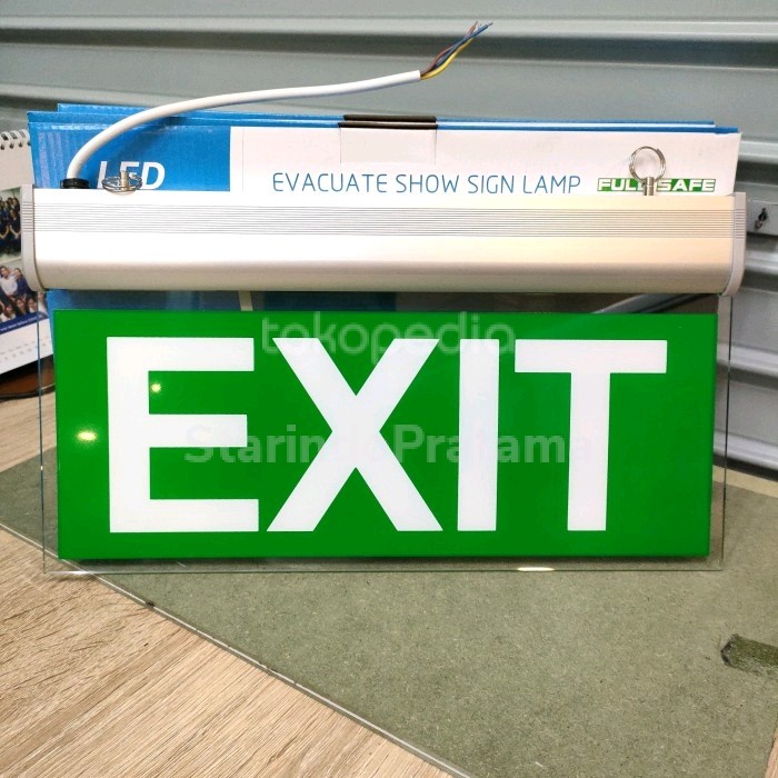 Led EXIT Lights ACRYLIC LED EMERGENCY EXIT SIGN Lights People