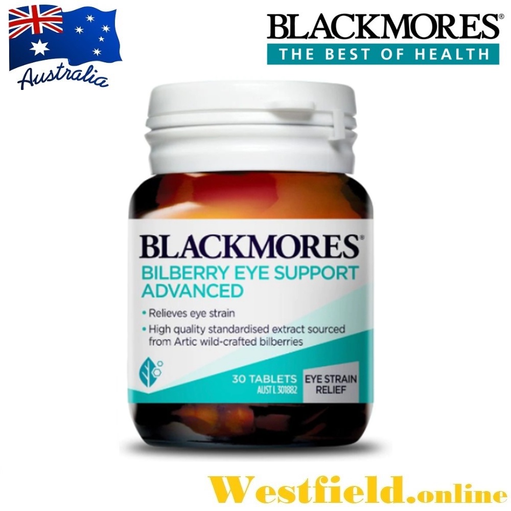 [Australia Import EXP 03/2025] Blackmores Bilberry Eye Support Advanced ...