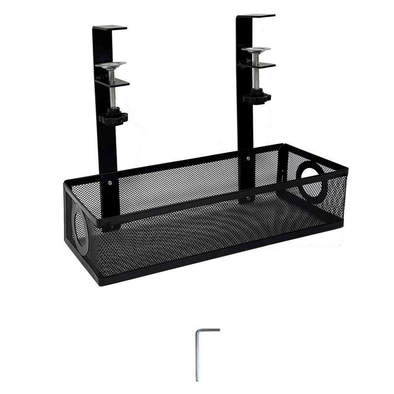 1 Pcs Under Desk Cable Management Box Tray Under Desk Wire Management ...