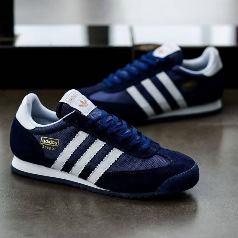 Adidas dragon hotsell dark blue