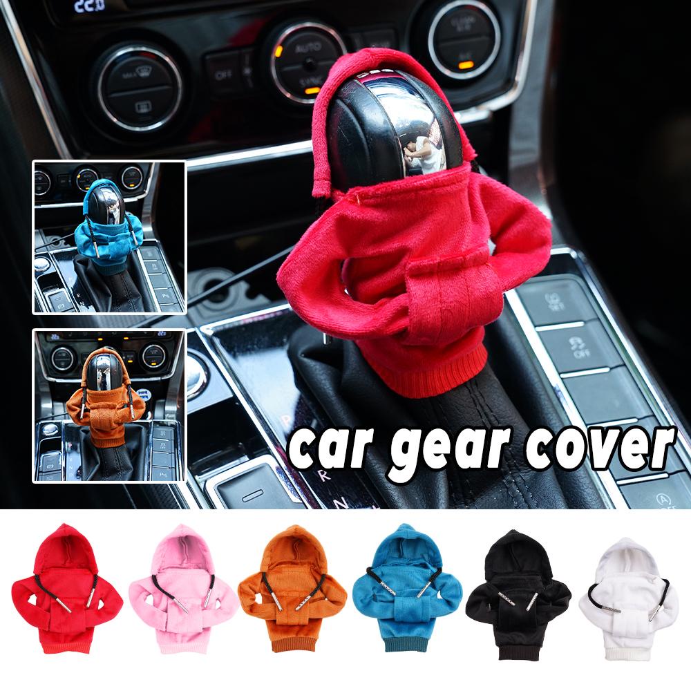 Car Gear Knob Shift Hoodie Cover Interior Funny Sweatshir Handle